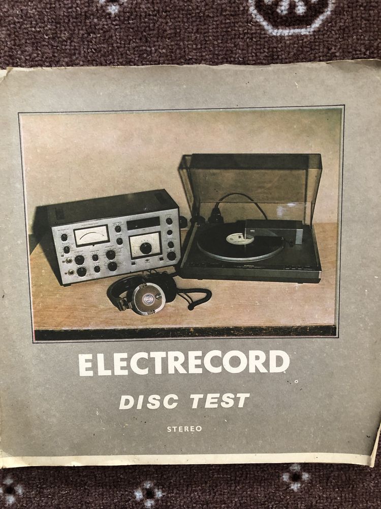 Vinil Disc test stereo