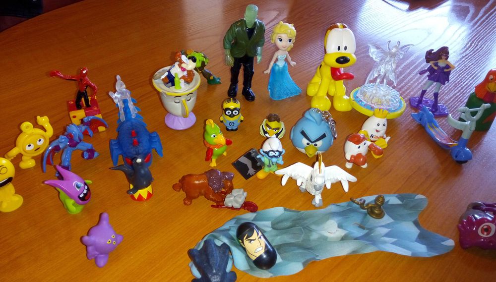 Играчки, фигурки от анимационни филми - Гормити, Ледена епоха, Замръзн