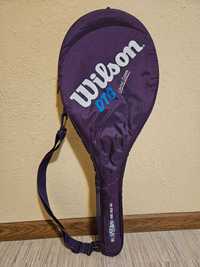 Wilson тенис ракета с лилаф калъф DTG limited edition
