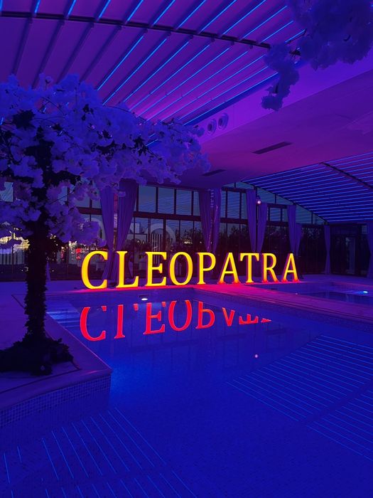 Litere volumetrice luminoase colorate botez, nunta, majorat, petrecere