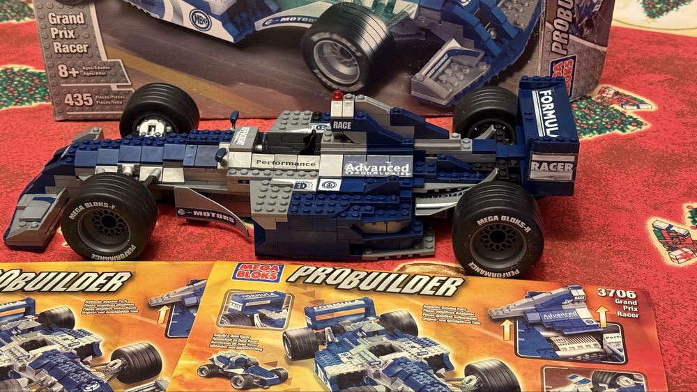 Pro Builder masina curse formula 1 tip lego 30cm
