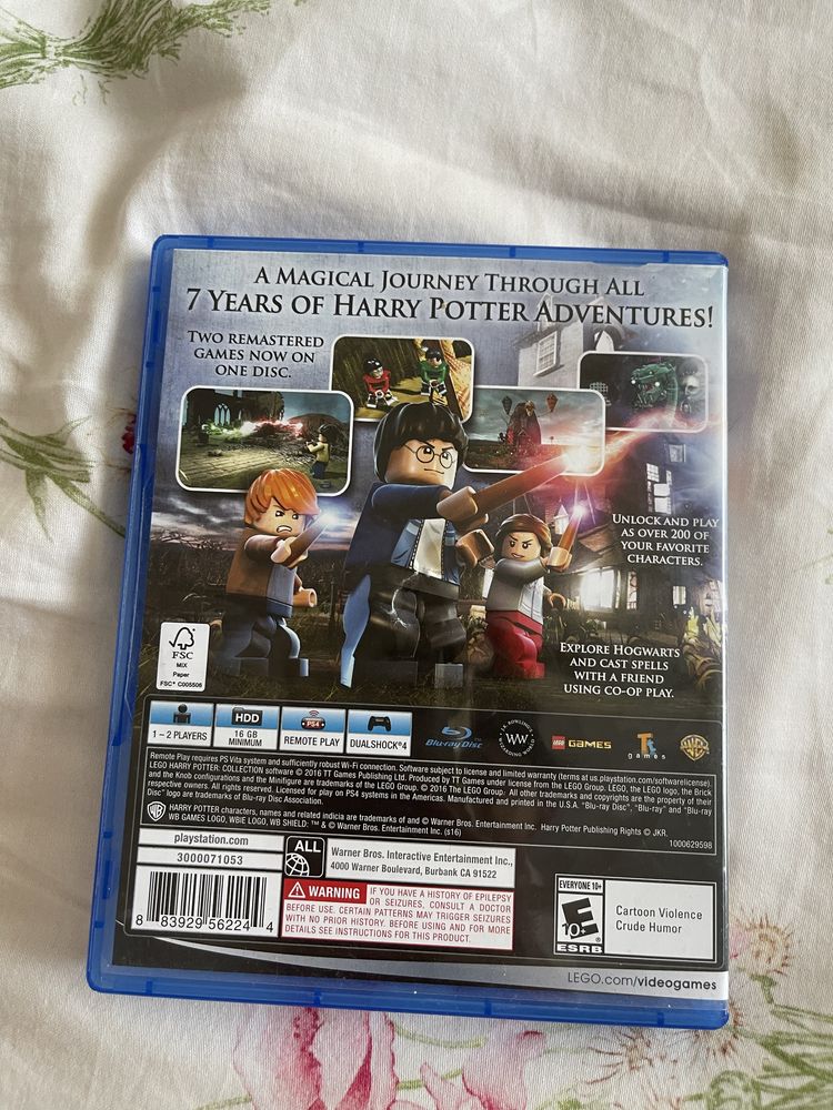 Продам диск harry potter ps4
