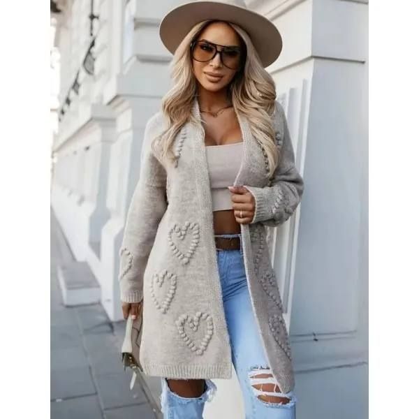 Красива дълга жилетка