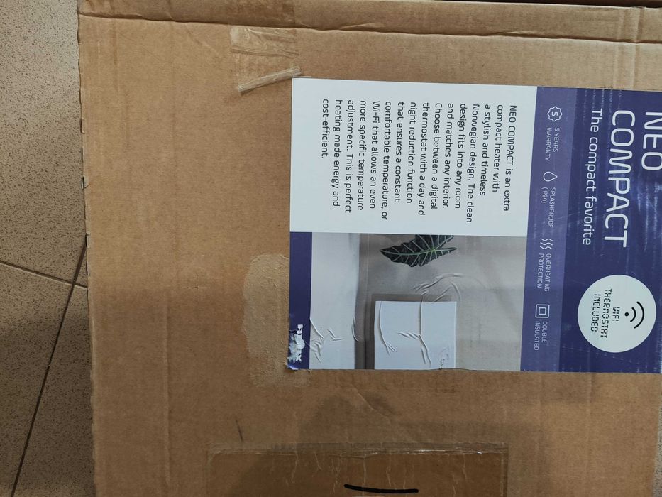 Нов ADAX wifi 10 compact конвектор адакс