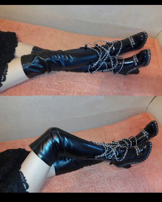 Сапоги ботильоны