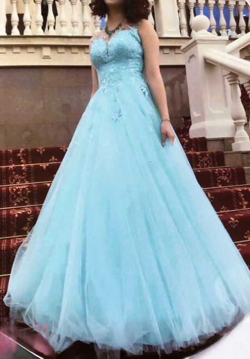 Продам платье вечернее для выпускного бала, р 44, б/у