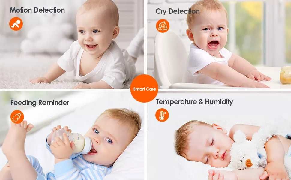 Baby Monitor si Camera Audio-Video cu Aplicatie Telefon IOS & Android