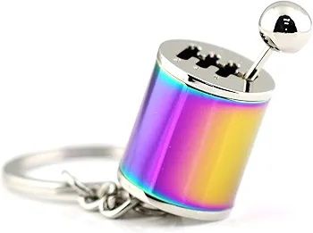 Breloc schimbător viteze FUNCȚIONAL. Cromat, indestructibil