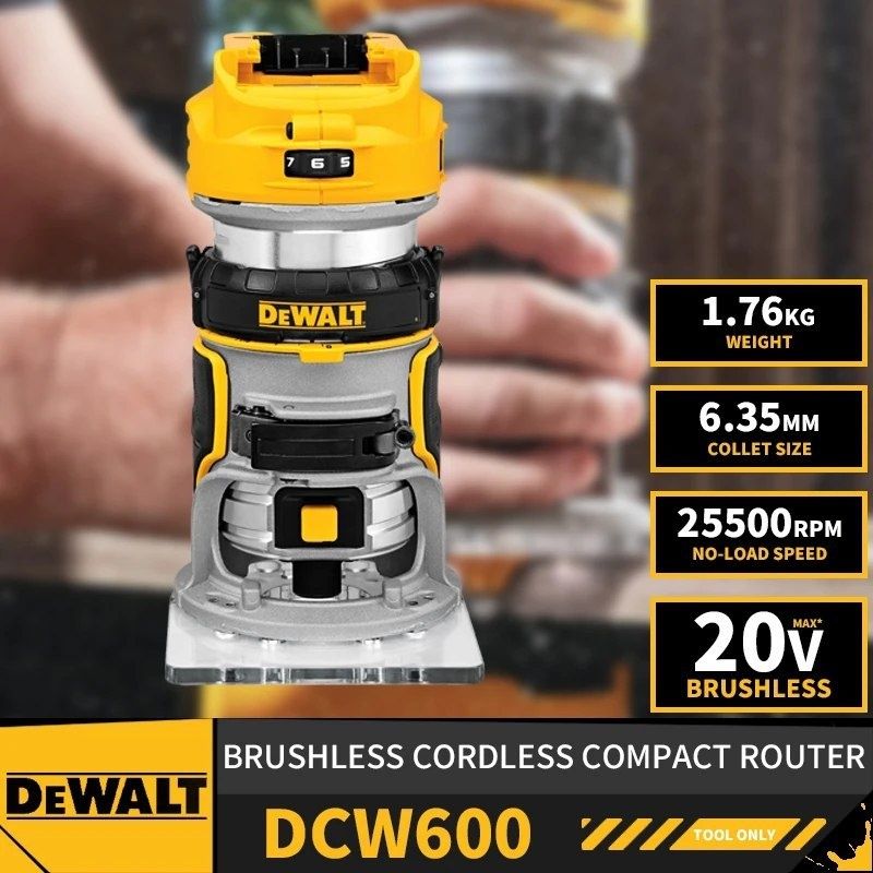 Dewalt DCW600N кромочный фрезер