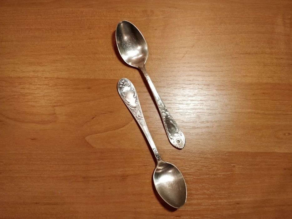 Винтажные чайные ложки, мельхиор, СССР