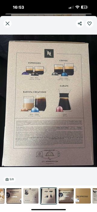 Espresor cafea Vertuo Next nou sigilat schimb