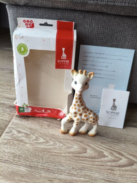 Sophie la Girafe Fresh Touch – Jucărie din cauciuc natural pentru bebe