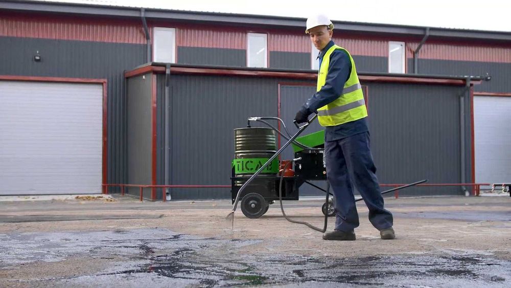 mașină de pulverizat emulsie de bitum