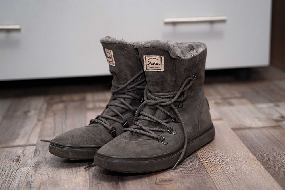 Ghete de iarna dama Skechers