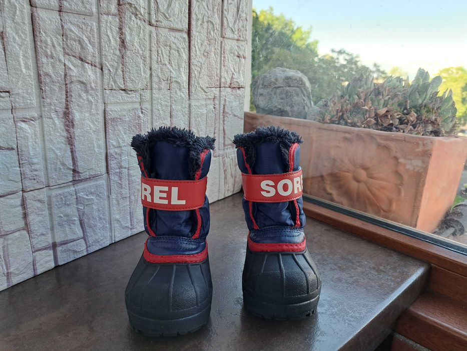 детски ботуши,зимни обувки,боти,апрески,Sorel номер25 за момче
