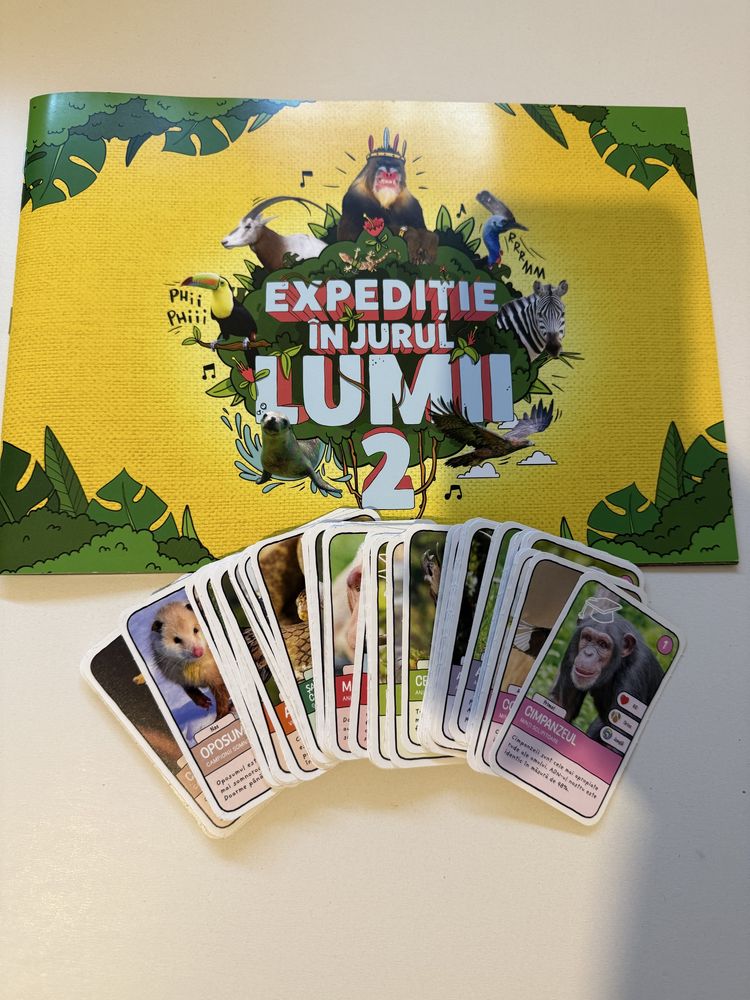 Expeditie in jurul lumii 2 - album si set complet