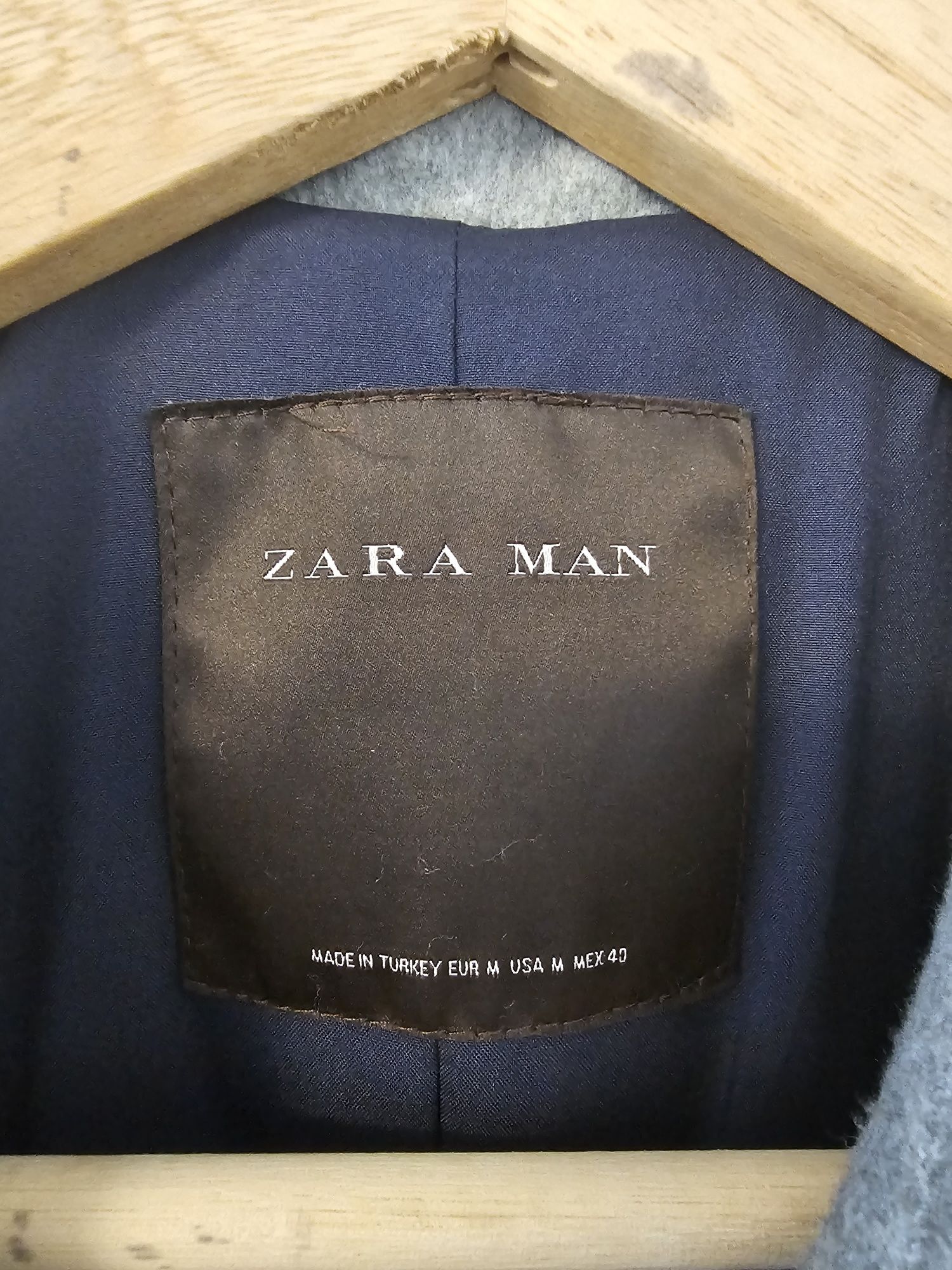 Palton Zara Man Nou cu eticheta