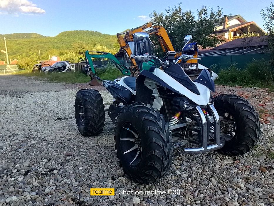 ATV 250 cmc înmatriculat Nr negru vând sau schimb cu 4x4