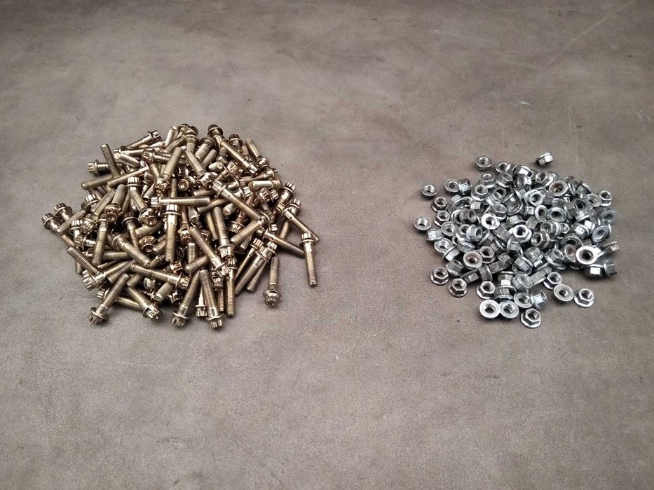 Позлатени болтове разглобяеми джанти BBS RS OZ Ronal ББС Ac Schnintzer