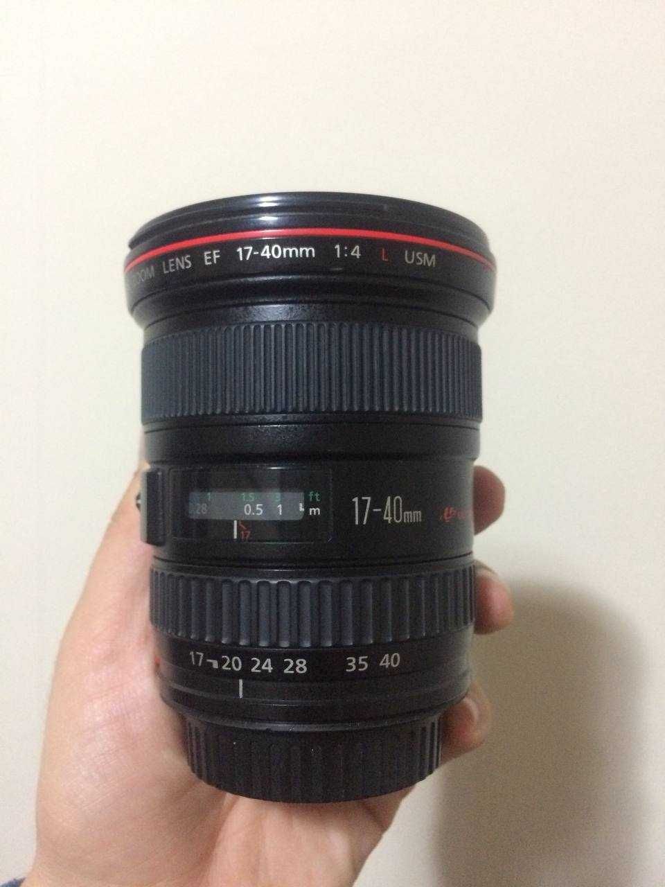 Canon 17-40mm 4L