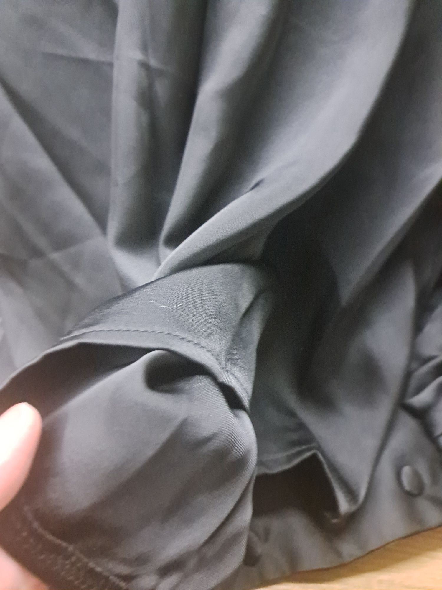 Bluza eleganta din satin negru mas L
