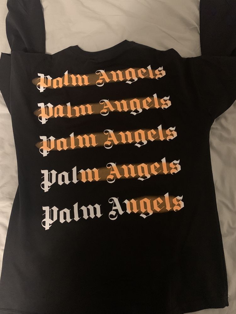 Palm angels блузи с дълъг ръкав нови блуза