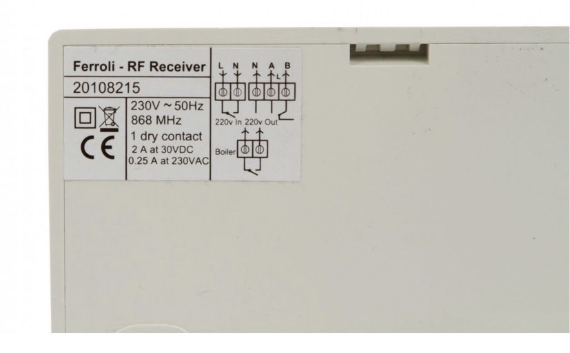 Ferroli FER 9RF termostat de camera wireles