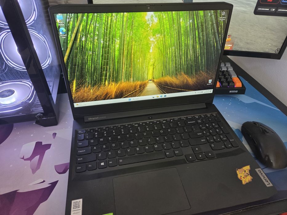 Laptop IdeaPad Gaming 3, AMD Ryzen 5 5600H, Nvidia GTX 1650, 8GB RAM