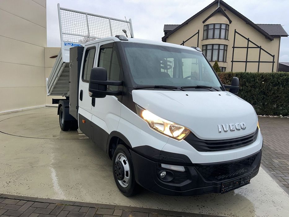 Iveco Daily Doka 35C14 7LOCURI  PUNTE DUBLA  BASCULABIL Iveco Daily Doka 2.3D, 136CP, Climatronic, Webasto, Pilot