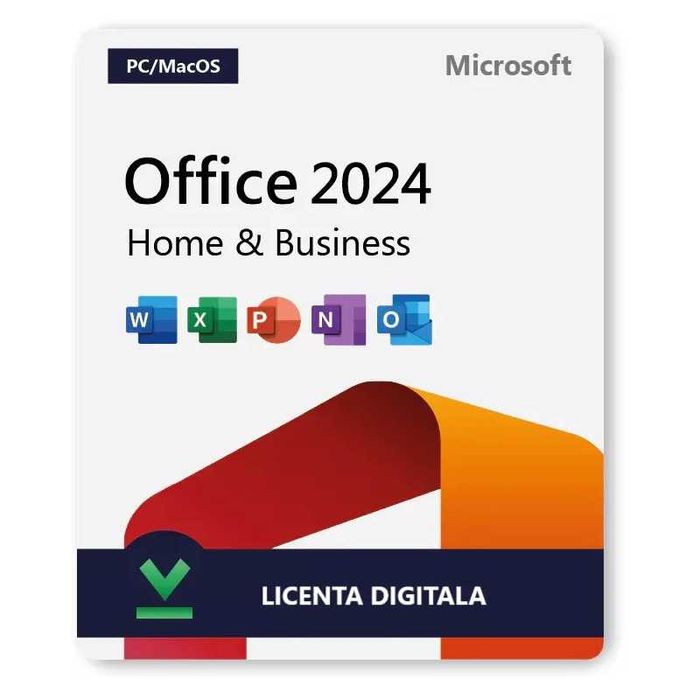 Pachete Microsoft Office 2016, 2019, 2021 sau 2024 cu licente digitale