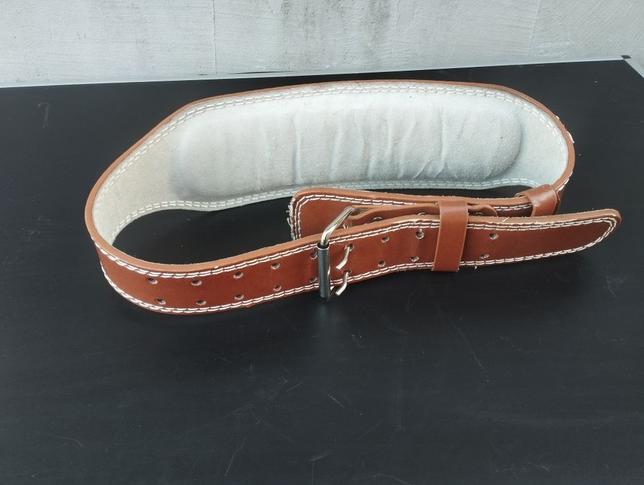 Фитнес кожен колан за вдигане на тежести