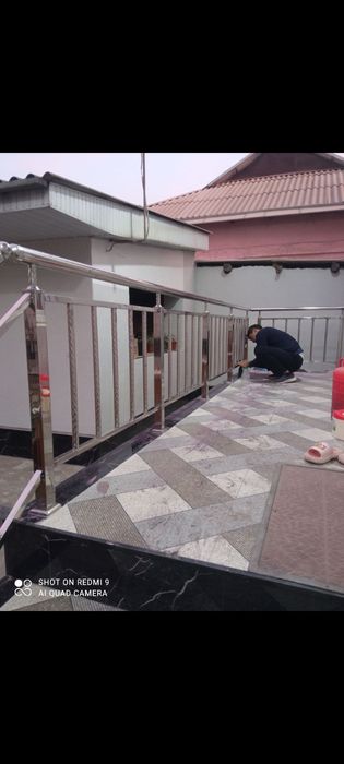 Нержавейка перила усталари хизматингизда