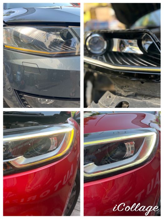 Inlocuire Lumina de zi Skoda Octavia DRL Reparatii Faruri