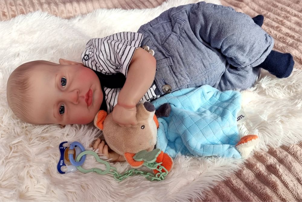 Reborn baietel papusa noua