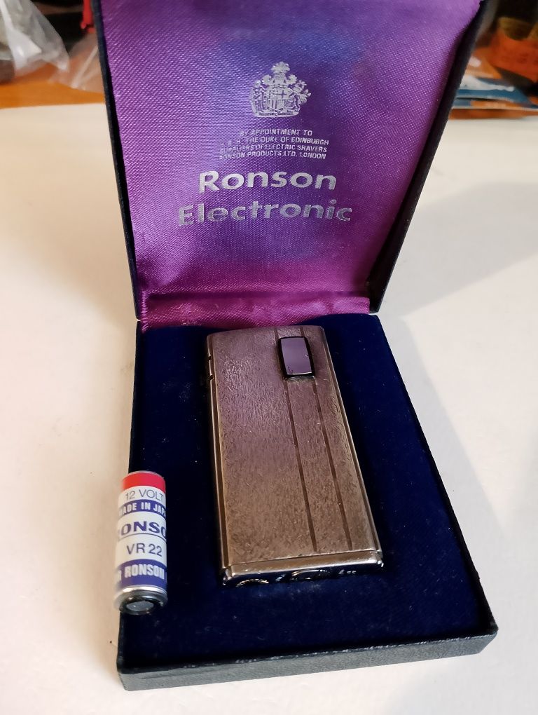 Ronson посребрена с батерия 12 v