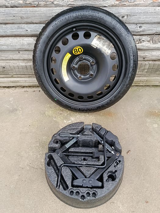 Резервна гума тип патерица за Опел 16 цола 5х110