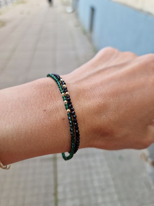 Дамски гривни с естествени камъни