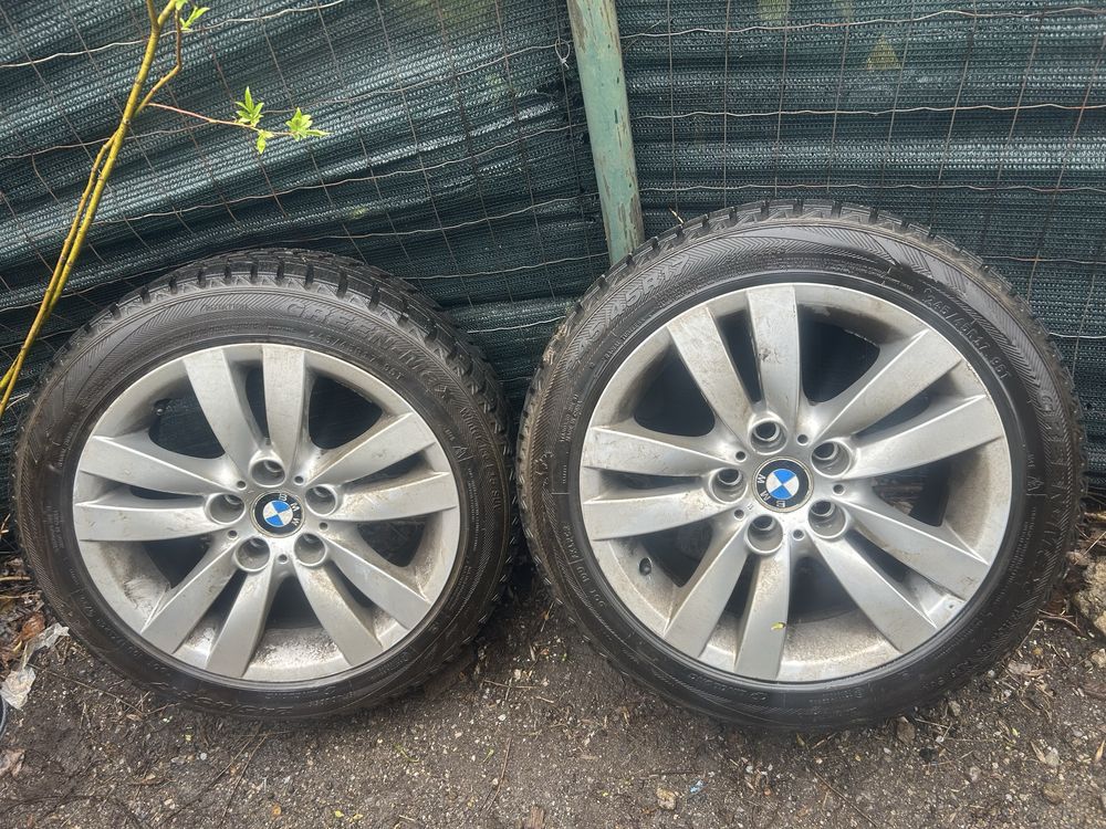 Джанти BMW 17 със зимни гуми
