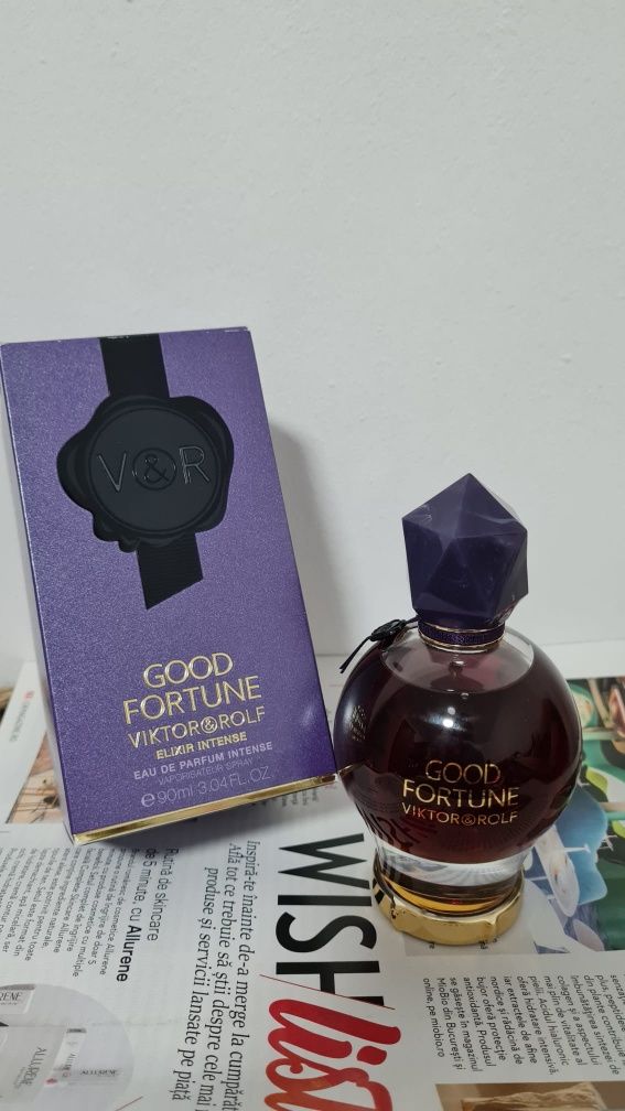 Apa de parfum intensa Good Fortune Elixir Intense, 90 ml