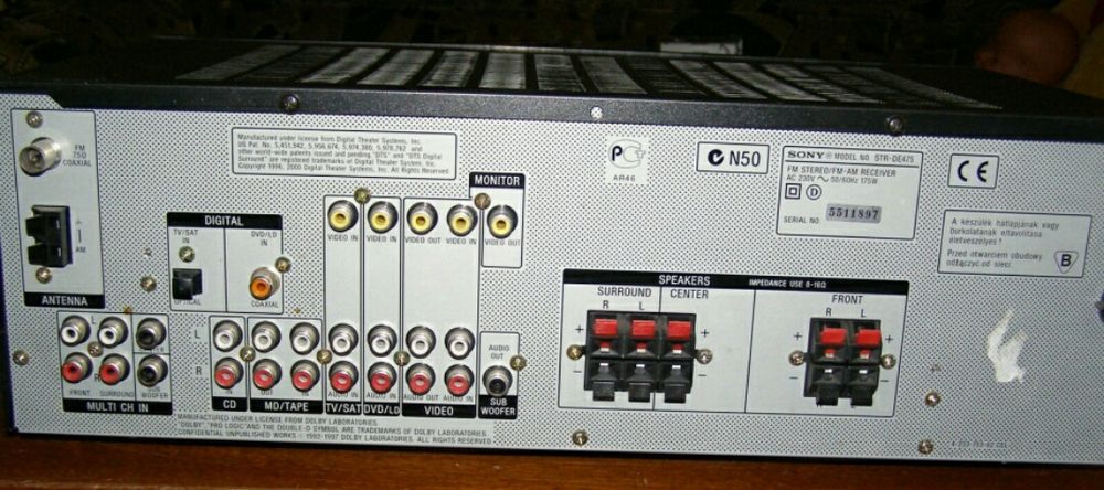 SONY Home Cinema 5+1