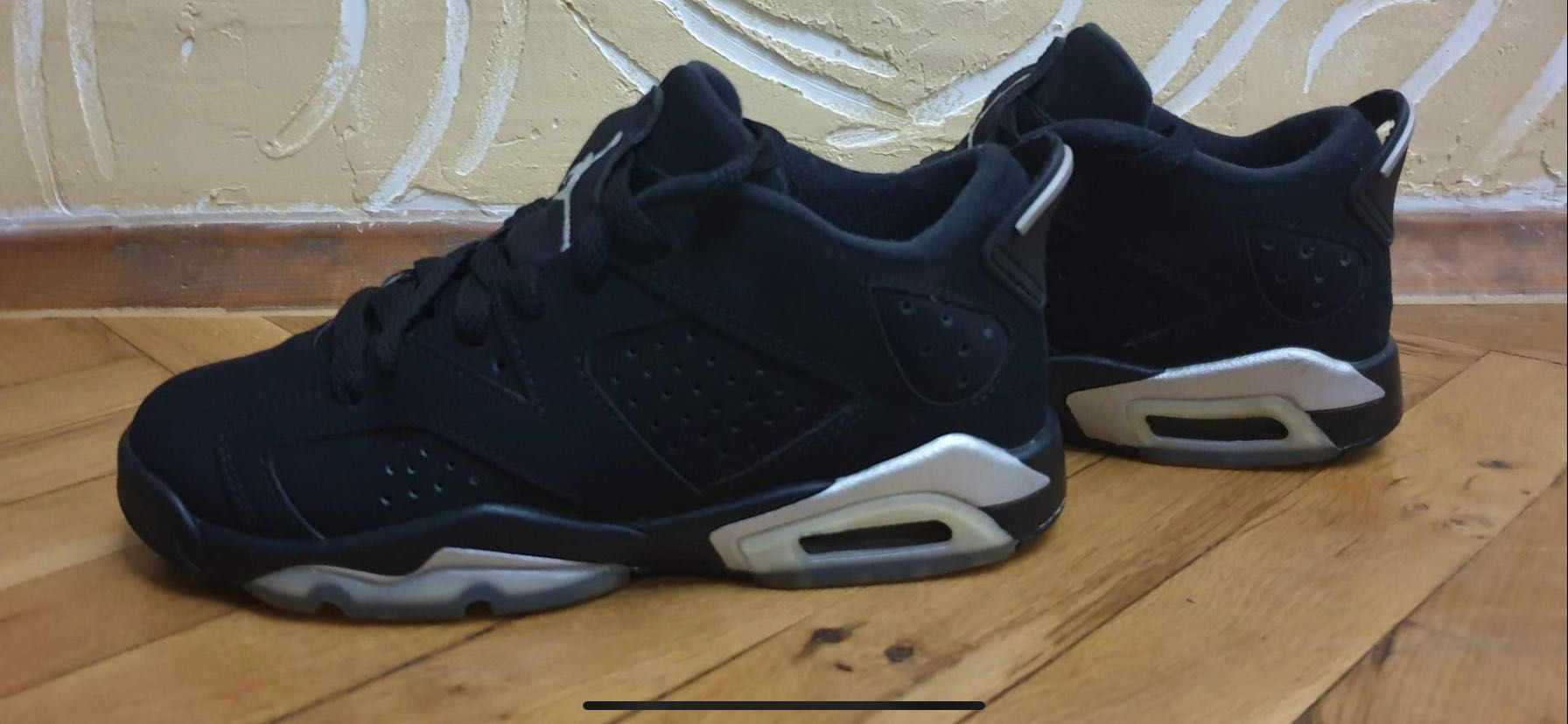 Nike air Jordan 6 low chrome 36