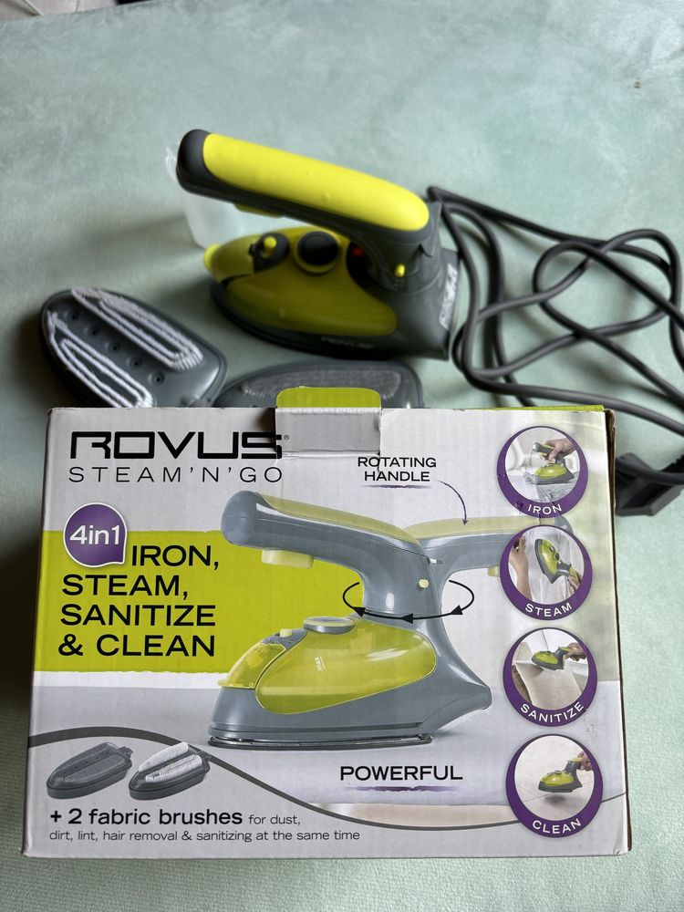 Мини вертикална и хоризонтална парна ютия Rovus