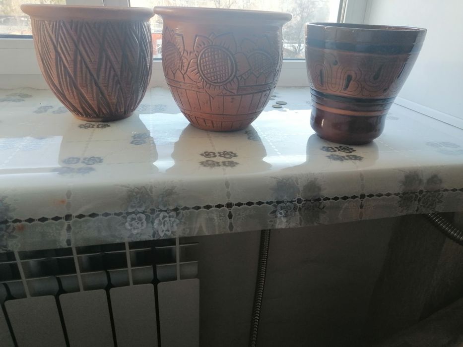 Горшки керамические для цветов