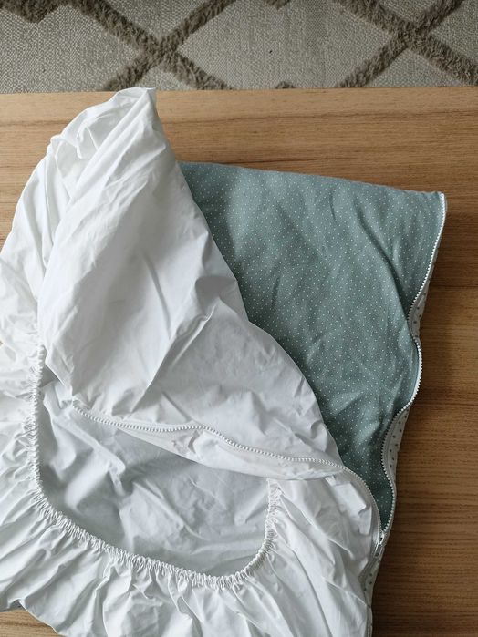 Plapumă cu cearceaf pătuț mic MICUNA