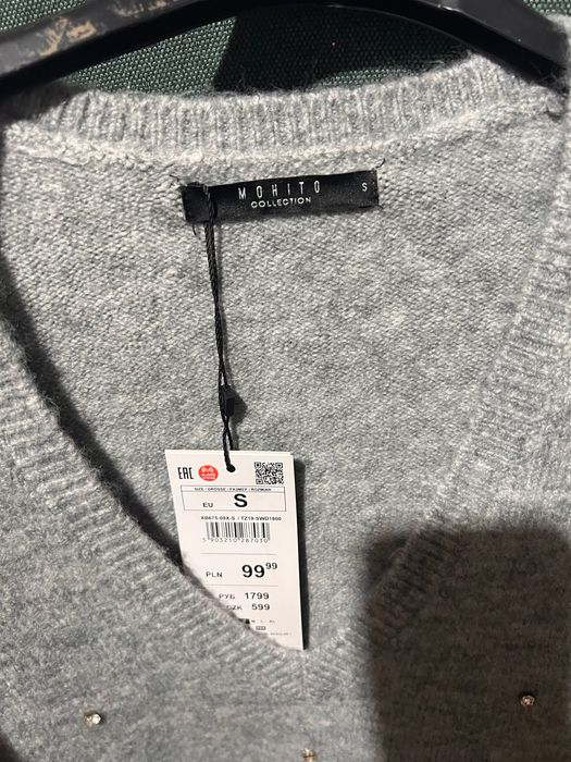 Pulover mohito cu pietre nou S