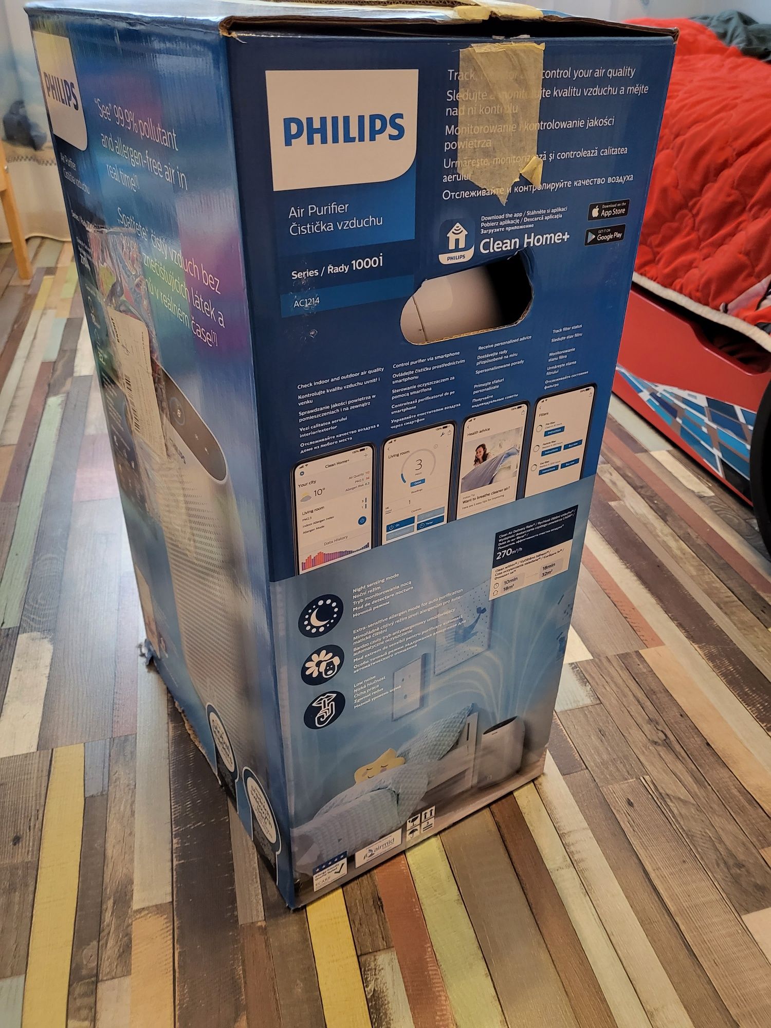 Пречиствател philips ac1214/10