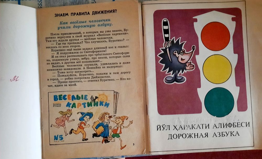 Учебники Дорожная Азбука и Знаем правила движения?
