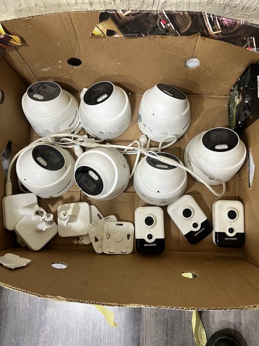 Hikvision 4mp 4mm Colour Vu 7шт+Пачка сигарет 3шт одним лотом 2347g3