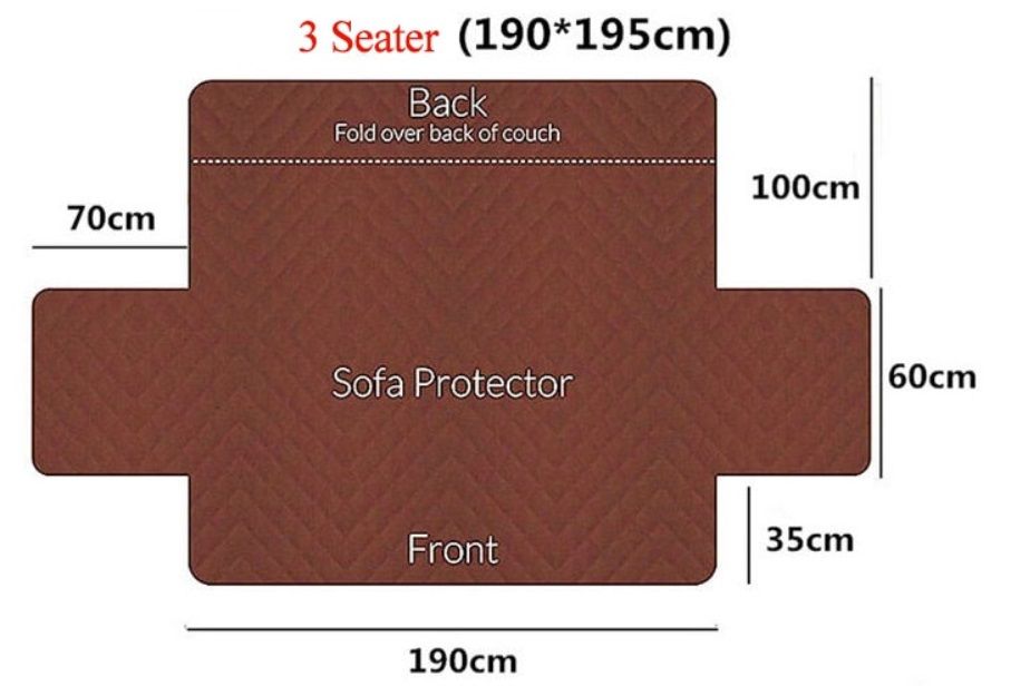 Покривало протектор за диван универсален