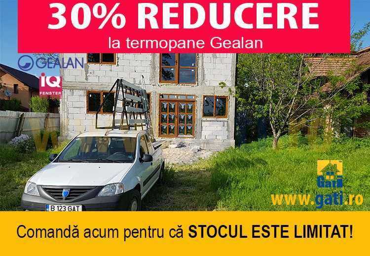 Geamuri termopan Gealan - Azi 30% REDUCERE în Domnești